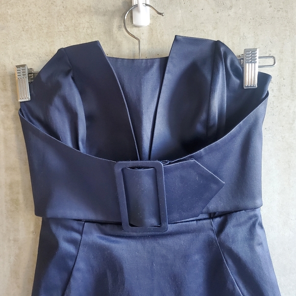 GUESS by Marciano / Navy Blue Cocktail Dress / Size 0 - Picture 2 of 6